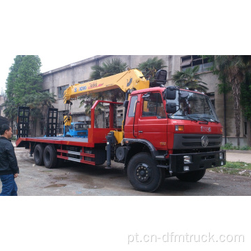 Preço barato 3 toneladas de guindaste montado em caminhão 4x2